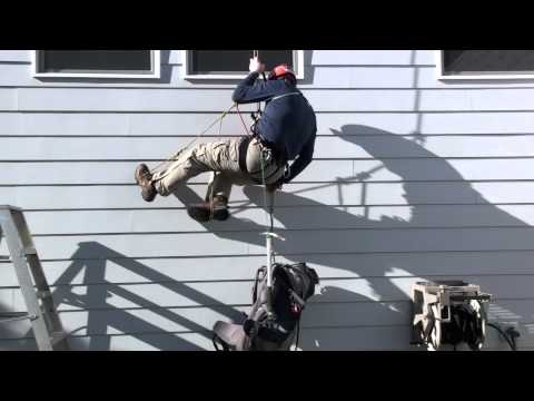 Prusik climb out of a Crevasse - HD