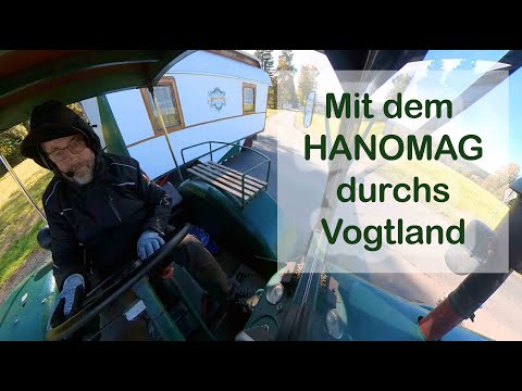 Mit dem Hanomag durchs Vogtland - Mitfahren mit dem Hanomag-Zirkuswagen-Gespann