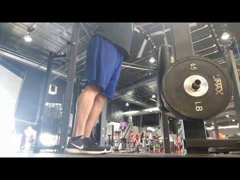 Bodyweight calf raises on floor