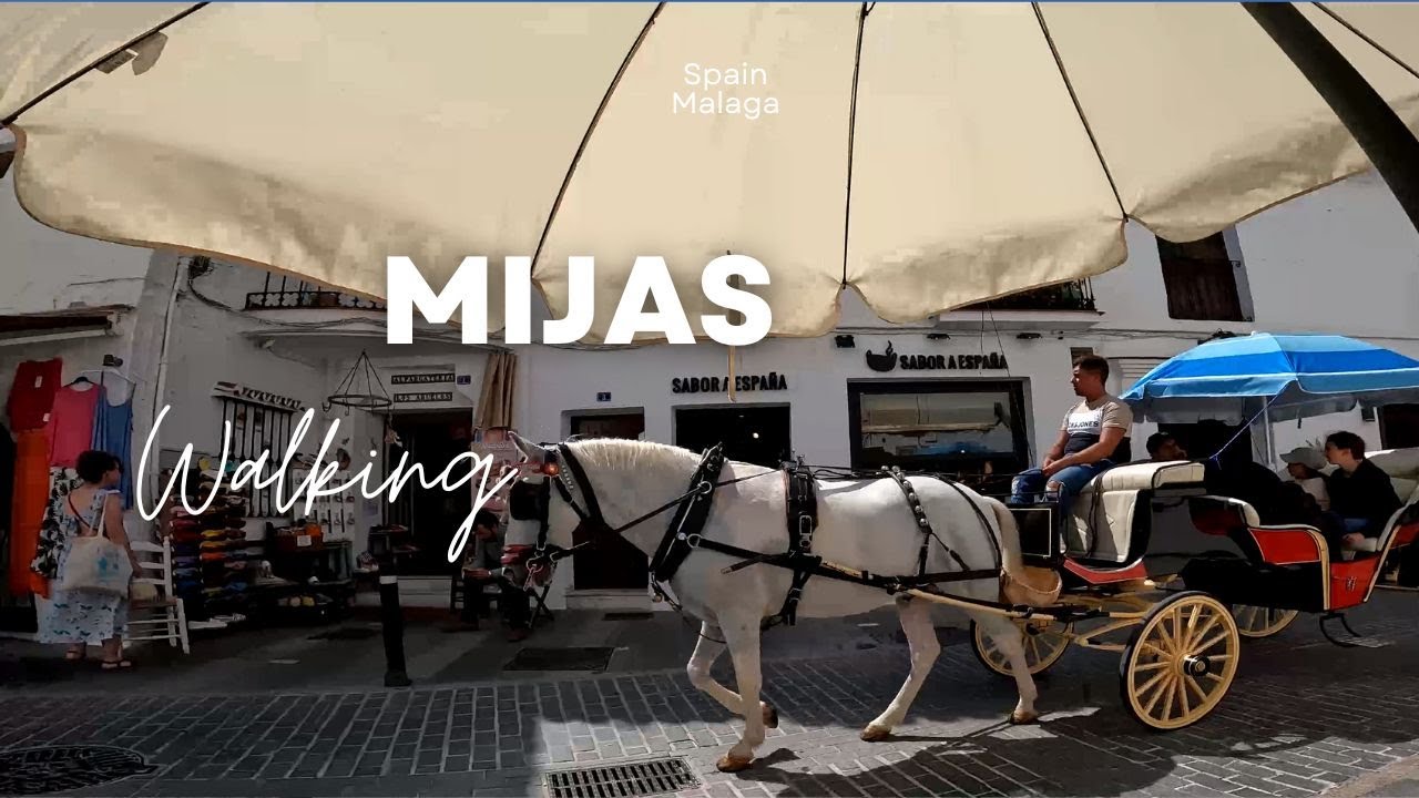 Beautiful Mijas Pueblo White Village Walking Tour in Andalusia - South of Spain