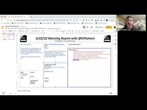 June 22, 2022 "30-minute" VMR - difficulty walking