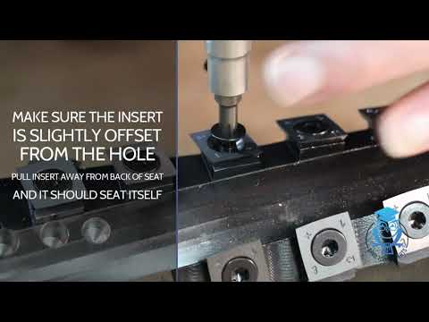 Installing New Carbide Inserts on your Byrd Tool Shelix Head
