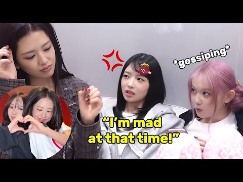 IVE REI got jealous after YUJIN wore their couple outfits when doing challenge with aespa KARINA