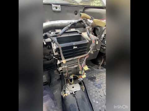 Daewoo matiz радиатор печки
