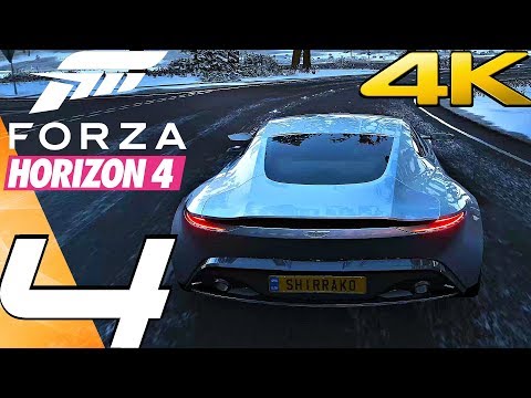 Forza Horizon 4 - Gameplay Walkthrough Part 4 - James Bond Cars [4K 60FPS ULTRA]