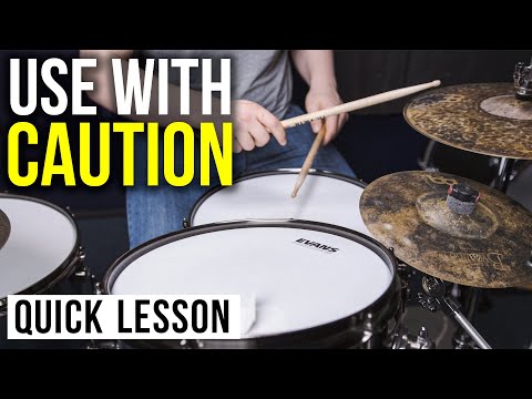 Polyrhythmic Half Time Shuffle = 🤯 - Quick Drum Lesson