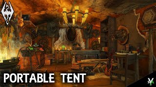 PORTABLE TENT: Amazing Mobile Player Home!!- Xbox Modded Skyrim Mod Showcase