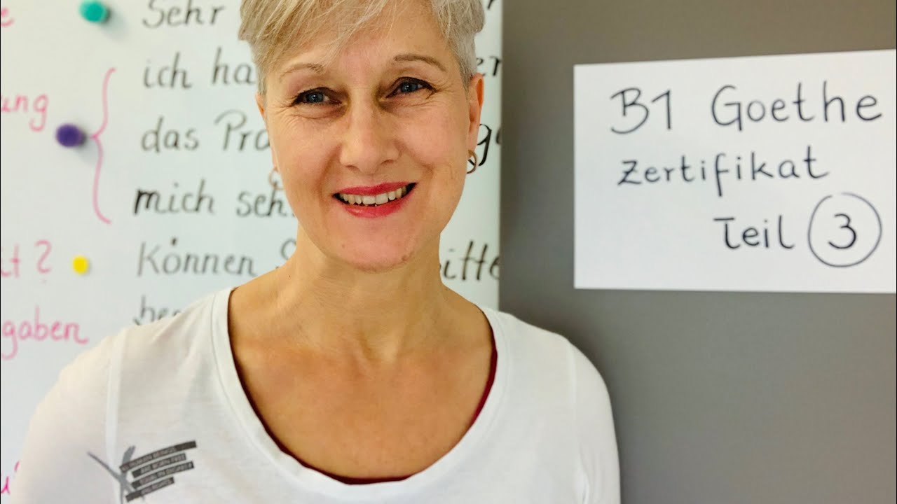 B1 Goethe | Schreiben 3) formelle E-Mail | um Informationen bitten | Praktikum | Deutsch lernen