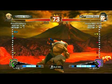 ProudStrawberry (Gouken) vs FlusherMAO 2018 (Sakura) - SSF4 Arcade Edition Xbox Live Ranked Match