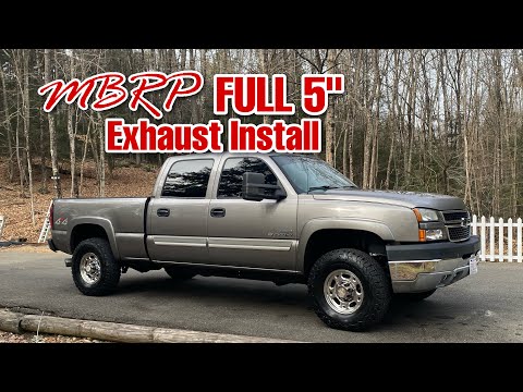 5” MBRP Full Stainless Exhaust Install - 2006 GM LBZ Duramax! 👍🏽