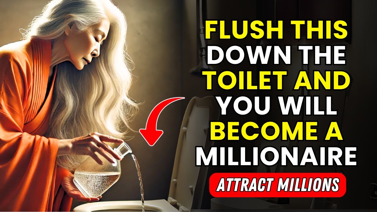 Pour THIS into the Toilet and Say Goodbye to DEBTS, POVERTY, and BAD LUCK Forever | Buddhist Wisdom