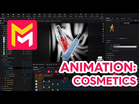 Maverick Render Product Viz Animation Cosmetics