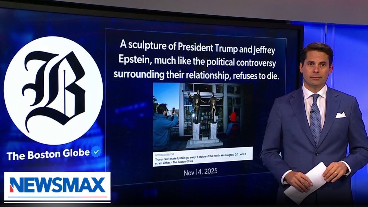 ‘This problem exists all over the country’: Rob Finnerty slams the media bias against Trump