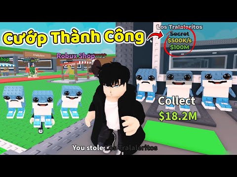 THEY SUCCESSFULLY ROBED THE SECRET OF LOS TRALALERITOS IN STEAL A BRAINROT