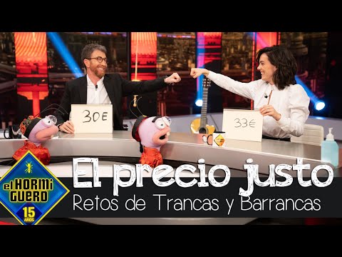 Vicky Luengo fulmina a Pablo Motos en el 'Precio justo' de Trancas y Barrancas - El Hormiguero