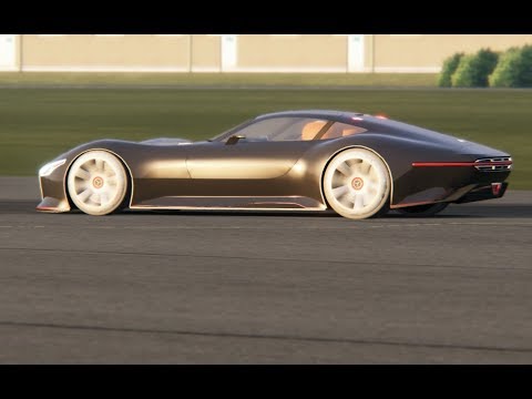 Mercedes-Benz Vision GT Concept at Top Gear Testing