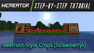 Add Your Own Crops To Minecraft!! | Mcreator Tutorial | Make Your Own Minecraft Mod Crop Guide