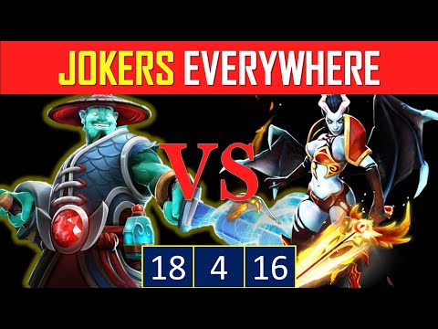 Storm Spirit vs QOP - Jokers Everywhere (Dota 2)