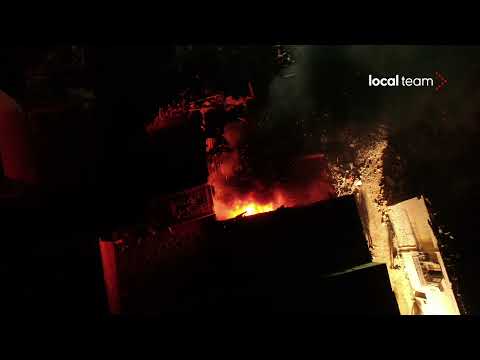 Esplosione Ravanusa, il drone : sorvolo sull'area dei crolli