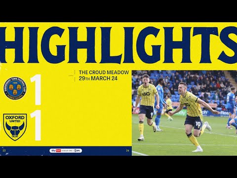 Shrewsbury Town v Oxford United highlights
