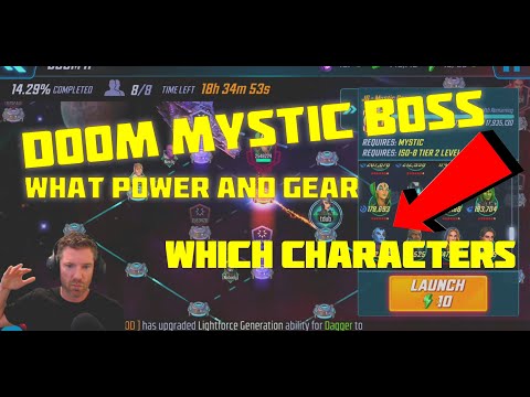 Doom 2.0 Raid - Mystic BOSS Node - Marvel Strike Force - MSF