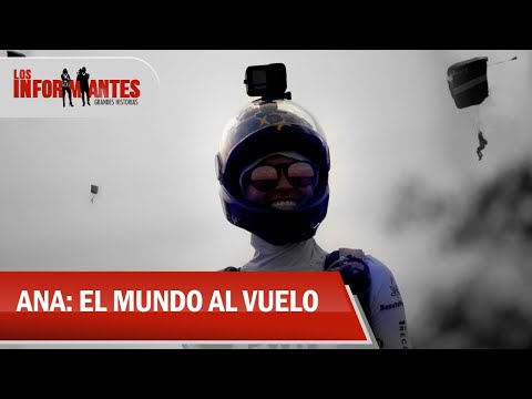Así es Ana Aponte, una de las mejores paracaidistas del planeta - Los Informantes