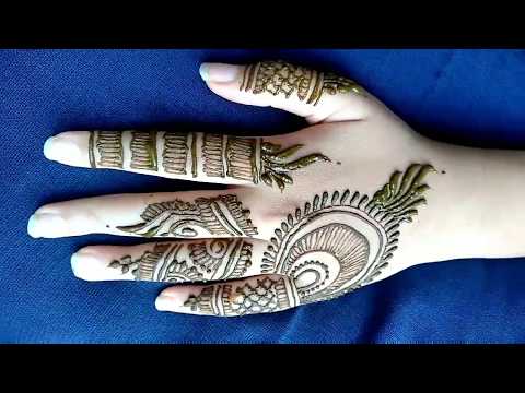 Classic henna design in 5 mins | Samiha Amber |