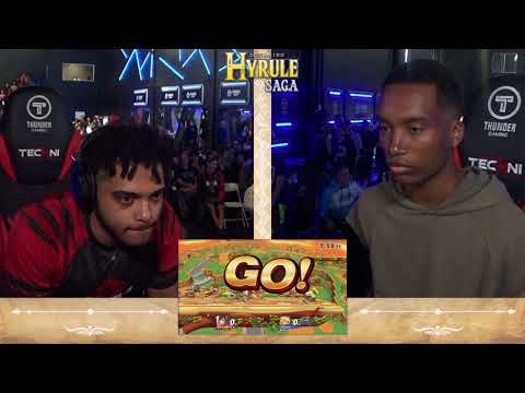 Hyrule Saga - E2C | Tyroy (Bayonetta) Vs. Samsora (Peach) Top 128 Winners - Smash 4