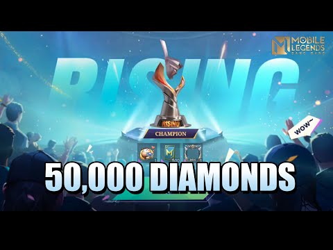 MLBB Rising League: 50,000 DIAMOND PRIZE?!