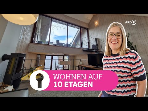Dream home on 58 m²: Split-level house in the heart of Erfurt | ARD Room Tour