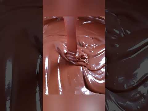 Tempered Chocolates!! Yum 😋 #shorts