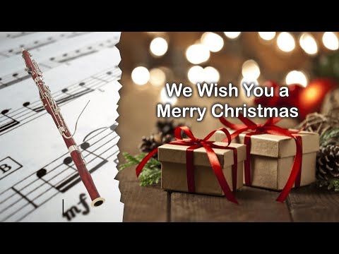 Partitura We Wish You a Merry Christmas versión uno Fagot