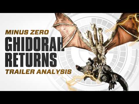 Godzilla Minus Zero Trailer Breakdown - Ghidorah returns