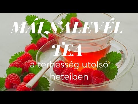 málna levél visszér