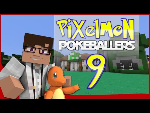 PokeBallers Pixelmon! || KANTO! - EP9 - Rainbow Badge!! || Minecraft Pixelmon 3.2 Mod!