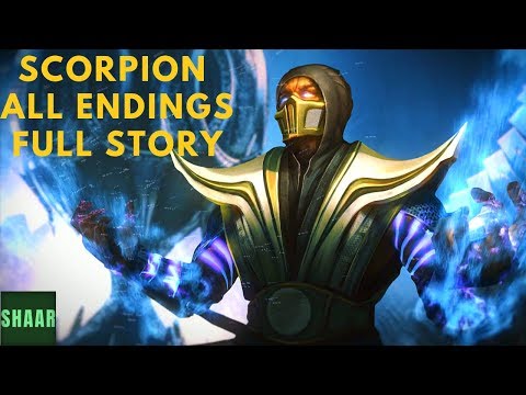 Scorpion All Endings From MK1 to MK11 (Full Story)