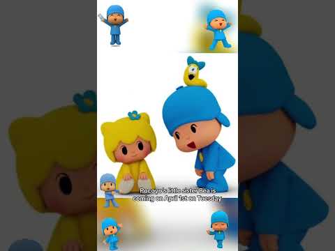 Pocoyo’s Little Sister Bea is coming on April 1st on Tuesday
