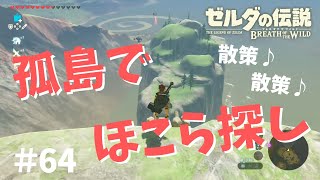 孤島でほこら探し「カ・ムーの祠」発見！【ゼルダの伝説ブレスオブザワイルド女性実況】～今日もゼルダを救えない#64