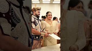 අලුත් Couple එක ❤️❤️❤️ #darkroom #shorts #weddingvideo #anusha