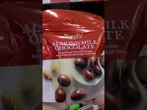 Beryl's Almond milk chocolate #asmr #short #shortvideo #satisfying #youtube #youtubeshorts #beryl