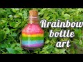 Simple Bottle Art Ink Bottle Craft Tiny Bottle Art