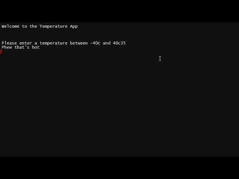 Python Challenge 9 Temperature Checker