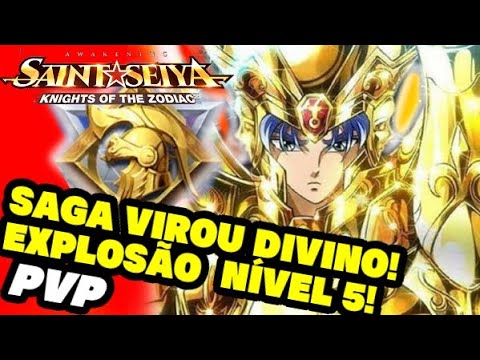 COLOQUEI EXPLOSÃO GALÁCTICA NO NÍVEL 5, KID SAGA - SAINT SEIYA AWAKENING
