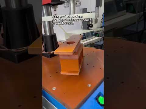 How to weld metal and plastic with high frequency induction welding machine