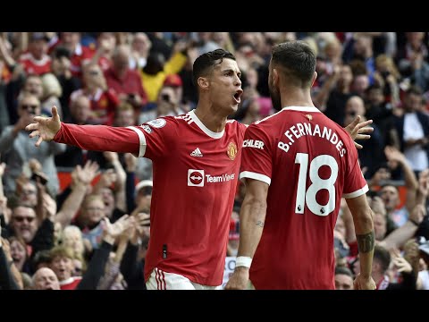 Ronaldo scores twice for Manchester United in his reappearance