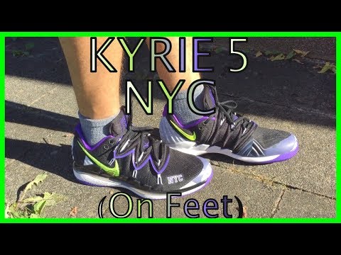 NikeCourt Air Zoom Vapor X Kyrie 5 NYC SHOE REVIEW and ON FOOT!