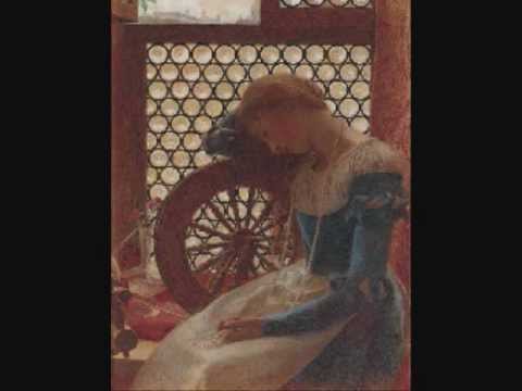 Schubert: Gretchen at Spinning Wheel - Subtitles w/Lyrics in English, Barbara Bonney, Soprano