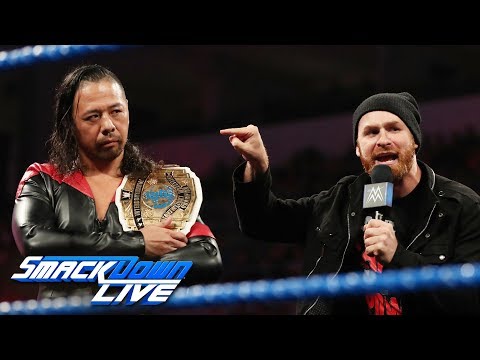 Sami Zayn Is The New Mouthpiece For Shinsuke Nakamura; Miz Laid Out On WWE SmackDown