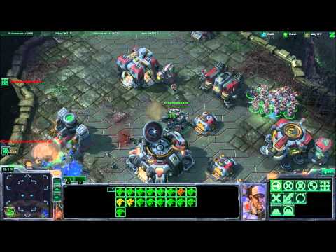 Pro Terran Siege tank Drop Strat TvT