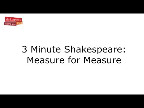 3 Minute Shakespeare: Measure for Measure